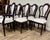 Italian Dining Chairs With White Upholstery - Set of 10 For Sale - Image 4 of 12
