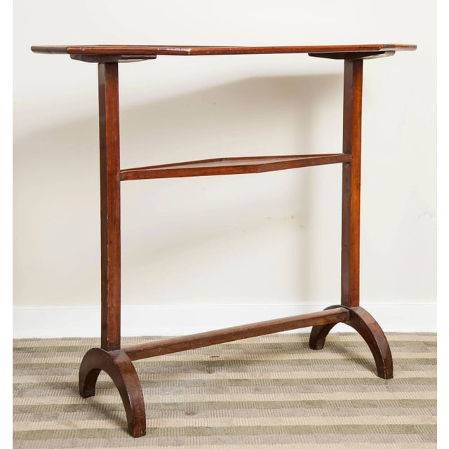 Early 19th Century 19th Century Neoclassical Directoire Mahogany Trestle Table For Sale - Image 5 of 10