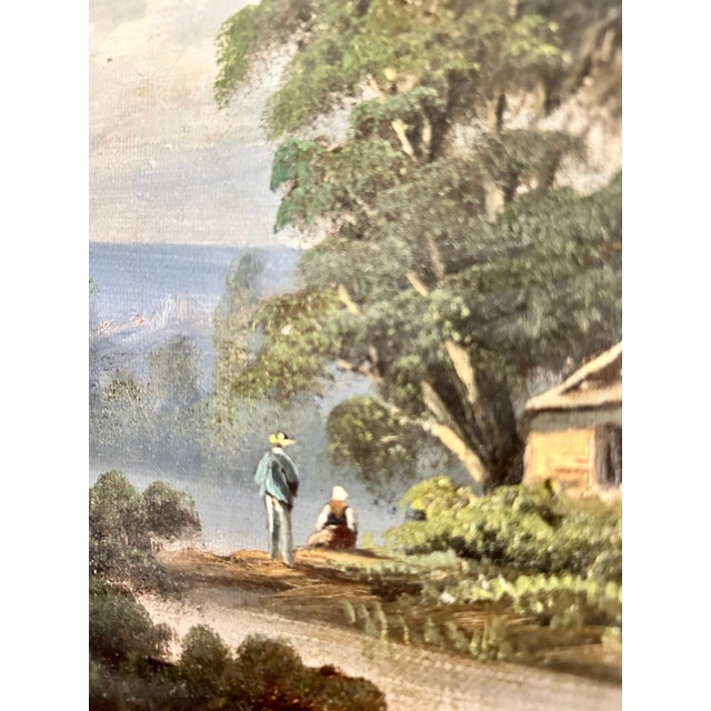 Pair of 19th-Century French Landscape Oil Paintings For Sale - Image 12 of 14