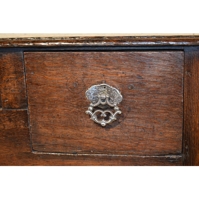 17th Century English Oak Lowboy For Sale - Image 11 of 12