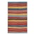 Vintage Bidjar Persian Tribal Kilim in Red, Gold and Blue Stripes by Rug & Kilim-4'11''x8' For Sale