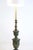 Art Deco Italian Green and Gold Floor Lamp in Bronze and Ceramic, 1930s For Sale - Image 4 of 9