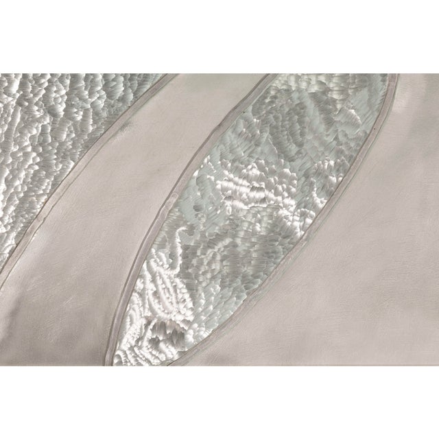 Metal Greg Clark – Silver Swirls, Mid-Century Modern Wall Sculpture Mixed-Metal Art For Sale - Image 7 of 7