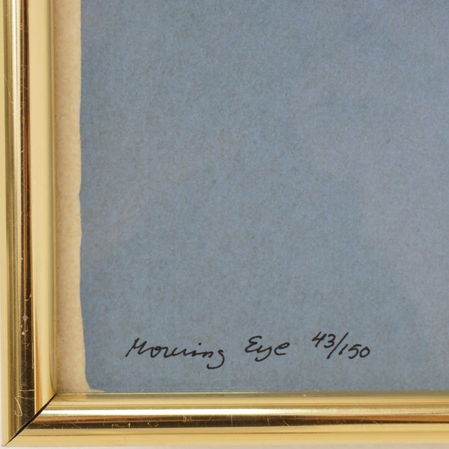 Mid 20th Century Mid 20th Century Morning Eye Lithograph For Sale - Image 5 of 6