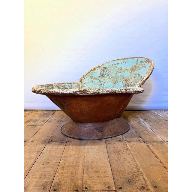 Antique 19th Century Victorian English Sitz Hip Bath For Sale - Image 3 of 10