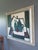 Mid 20th Century Mid-Century Modern 'Green Vessels & House Form' Abstract Still Life Oil Painting by Swedish Artist Max Gregor Carlsson (1914-1996), Framed For Sale - Image 5 of 14