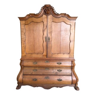 Mid 19th Century Dutch Armoire For Sale