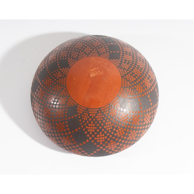 Late 20th Century Signed Pottery Vessel by Luis Rodriguez For Sale - Image 5 of 6