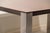 Extendable Dining Table in Stainless Steel and Walnut, 1970s For Sale - Image 3 of 13