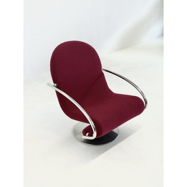 Vintage 123 Chair by Verner Panton for Fritz Hansen, 1970s For Sale - Image 10 of 16