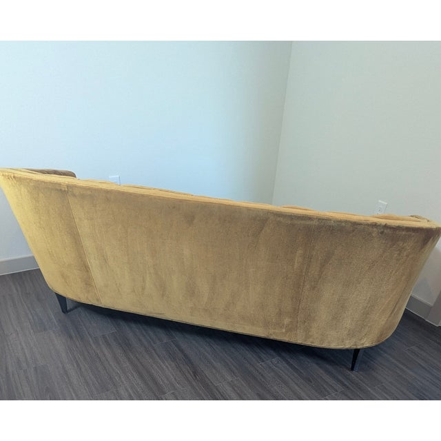 Mid-Century Modern Mid-Century Massoud Tufted Back Sofa For Sale - Image 3 of 6