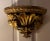 Gold Antique 19th Century English Gilt Wood Wall Bracket Shelf With Carved Shell and Acanthus Leaves For Sale - Image 8 of 12