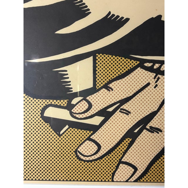 Roy Lichtenstein "Hand & Foot" Signed and numbered original Lithograph. 265/ 300, 1964. Iconic Image from one of the...