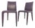 Vintage Leather Side Chairs by Mario Bellini for B&B Italia, 2000s, Set of 2 For Sale