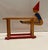 Antique Wooden Handpainted Rocking Clown Acrobatic Flip Toy, East Russian For Sale - Image 10 of 12