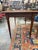 Wood Vintage Checkerboard Wood Inlay Game Table For Sale - Image 7 of 9
