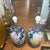 1980s 1980s Navy Blue Chinoiserie Lamps - a Pair For Sale - Image 5 of 6
