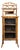 19th Century Bamboo Display Cabinet For Sale