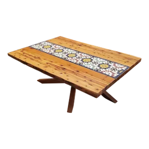 Modern Traditional Moroccan Wooden Coffee Table