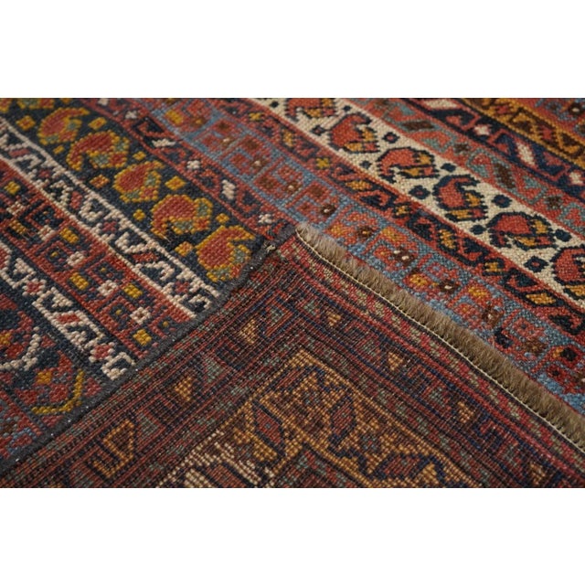 Traditional Antique Afshar Rug 4'0'' x 6'2'' For Sale - Image 3 of 12