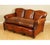 Antique Edwardian Hand Dyed Whisky Brown Sofa, 1890s For Sale - Image 3 of 13