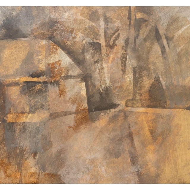 Roger Blaquiere Landscape Scene Watercolor, 1962 For Sale - Image 4 of 6