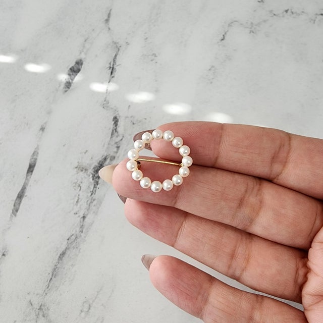 ♥ Product Summary ♥ Main Stone: Pearl Pearl Size: 3MM Metal Choice: 14K Yellow Gold Dimensions: 20mm x 20mm Weight: 2 grams