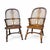 Vintage Oak Wheelback Windsor Armchairs, 1980s, Set of 9 For Sale - Image 15 of 18