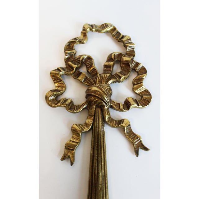 Gilt Bronze Wall Sconces, Set of 2 For Sale - Image 11 of 12