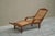 Sculptural Colonial Chaise Lounge in Wood and Webbing, 1930s For Sale - Image 4 of 15