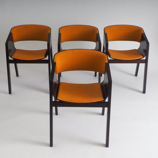 Merano Armchairs by Alexander Gufler for TON, 1990s, Set of 4 For Sale - Image 9 of 13