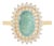 2.14Carats Natural Paraiba Tourmaline Cushion Cut Diamond Halo 14k Gold Ring Size 5.5 For Sale