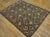 American 1920s Gray Geometric Folk Art Antique American Hooked Rug 4'2" X 5'6" Woven Wool Carpet For Sale - Image 3 of 12