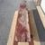 Antique Pennsylvania Mortised Bench in Old Red Paint, Lancaster County, Circa 1860s For Sale - Image 12 of 18