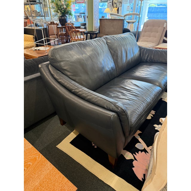 Animal Skin Natuzzi Editions Greccio Leather Sofa For Sale - Image 7 of 12