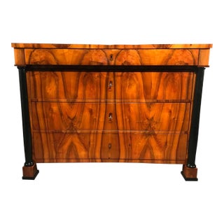 Biedermeier Walnut Dresser, 1820 For Sale