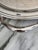 Metal Ralph Lauren Style Oneida Webster Wilcox Silverplate Round Serving Tray For Sale - Image 7 of 12