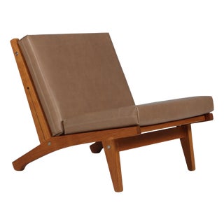 Lounge Chair Model Ge-370 attributed to Hans J. Wegner for Getama, 1960s For Sale