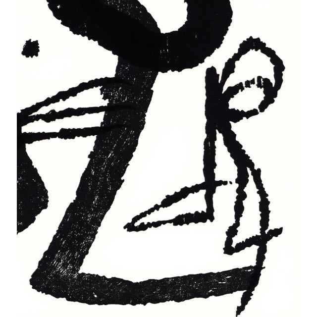 Original woodcut engraving by Joan Miró published by Galerie Lelong in 2001 (Paris) and printed by the Atelier of Joan...