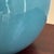 Teal Mid-20th Century Spherical Teal Ceramic Table Lamp For Sale - Image 8 of 14