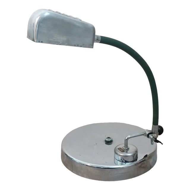 Vintage Industrial Lamp by Adher, 1950s For Sale