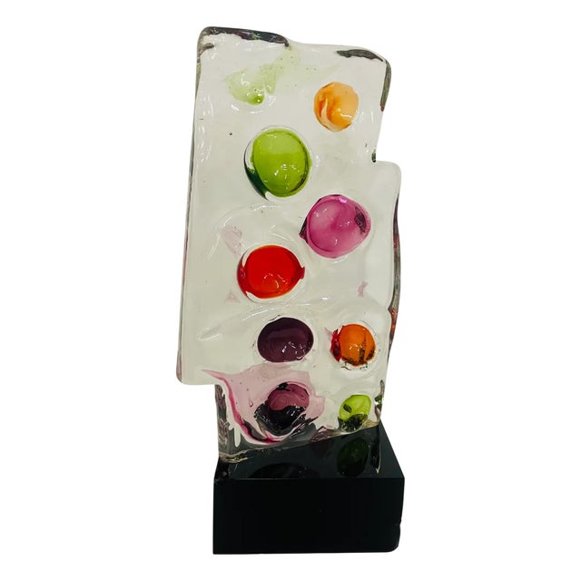 Alfredo Barbini, Volcano Sculpture, 1960s, Glass For Sale