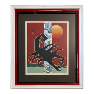 Shepard Fairey Style Original Lithograph by Waykeri Rawlinson, Hand Signed For Sale