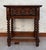1950s Spanish Carved Wood Side Table, Mid 20th-Century For Sale - Image 5 of 12