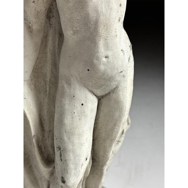 Concrete Column the Three Graces Garden Statue For Sale - Image 5 of 16