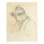 1907 Drawing of a Japanese Lady For Sale