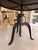 Farmhouse Jamie Young Black Iron Dining Table With Adjustable Height For Sale - Image 3 of 7