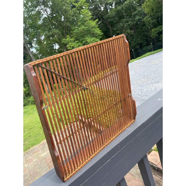American Antique Wooden Grain Sieve Made in New Hampshire—Late 1800’s For Sale - Image 3 of 6