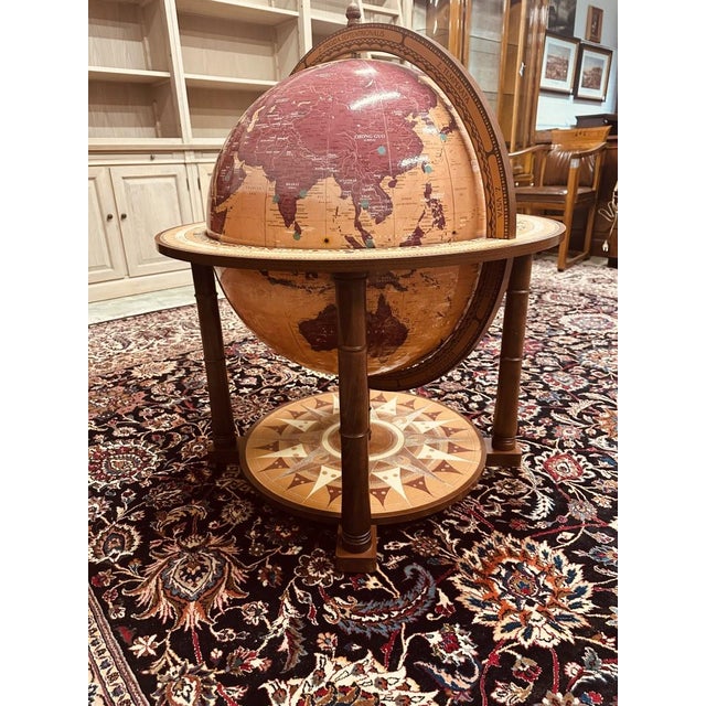 Italian Zoffoli Aries Floor Globe Bar For Sale - Image 13 of 18