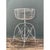 Vintage Distressed White Wire Plant Stand For Sale - Image 10 of 12